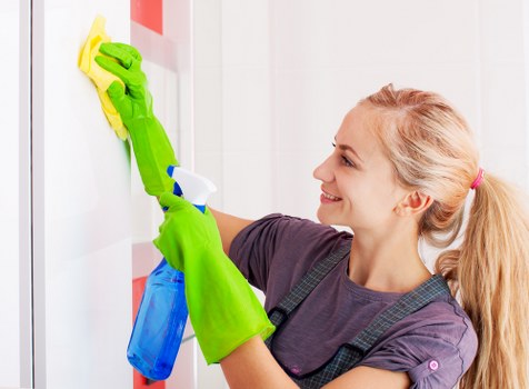 Professional cleaning team working in a Joondalup home