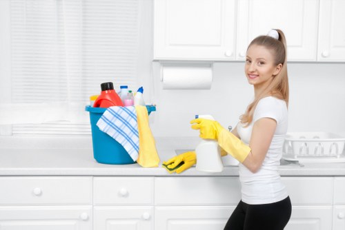 Office space being cleaned by experts in Keilor Park