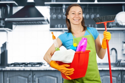 Reliable cleaning team at work in Bayswater