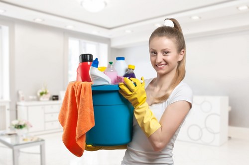 Technological cleaning equipment used in Leeming services