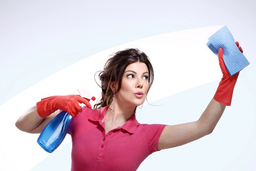 Customer-friendly cleaning service process